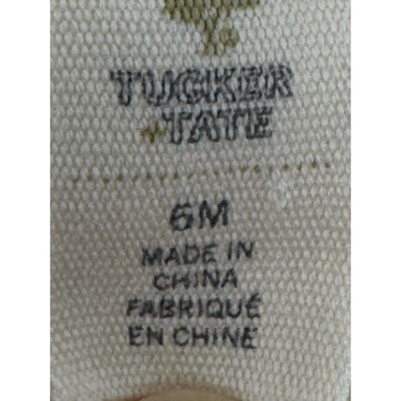 Tucker & Tate Baby Girls 6M Faux Fur Jacket Cream Pink Hooded Coat - Picture 7 of 8